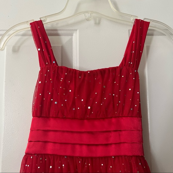 My Michelle Girls Red Dress - Picture 3 of 6